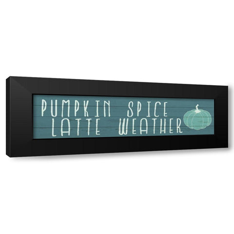 Latte Weather Black Modern Wood Framed Art Print with Double Matting by Kimberly, Allen