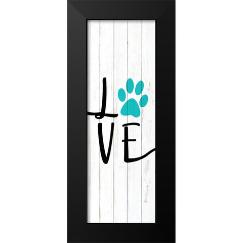 Must Love 2 Black Modern Wood Framed Art Print by Kimberly, Allen