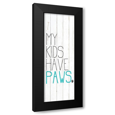 Must Love 3 Black Modern Wood Framed Art Print with Double Matting by Kimberly, Allen