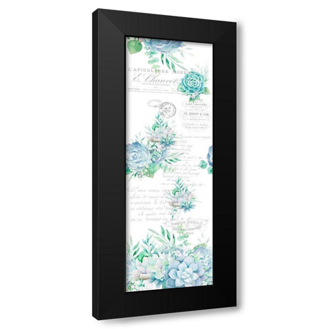 Recharge Panel Black Modern Wood Framed Art Print by Allen, Kimberly