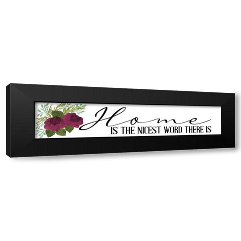Nicest Black Modern Wood Framed Art Print by Allen, Kimberly