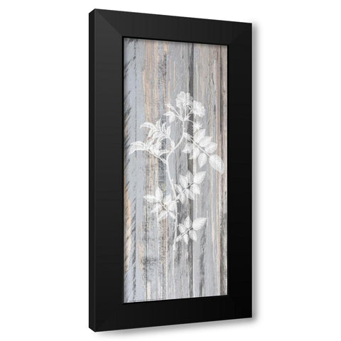 Botanical Wood 1 Black Modern Wood Framed Art Print with Double Matting by Allen, Kimberly