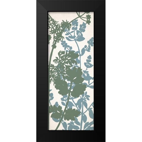 Grow 1 Black Modern Wood Framed Art Print by Allen, Kimberly