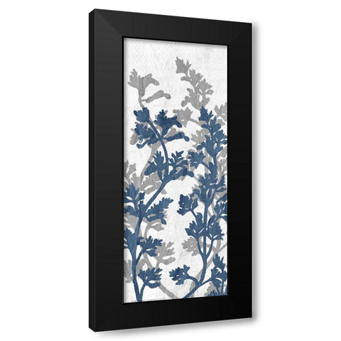 Navy Grey Branch 2 Black Modern Wood Framed Art Print by Allen, Kimberly