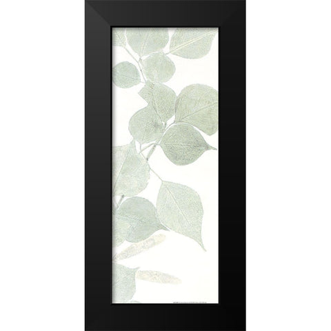 Soft Green 1 Black Modern Wood Framed Art Print by Allen, Kimberly