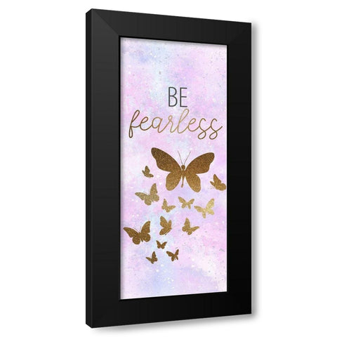 Be Butterflies 6 Black Modern Wood Framed Art Print with Double Matting by Allen, Kimberly