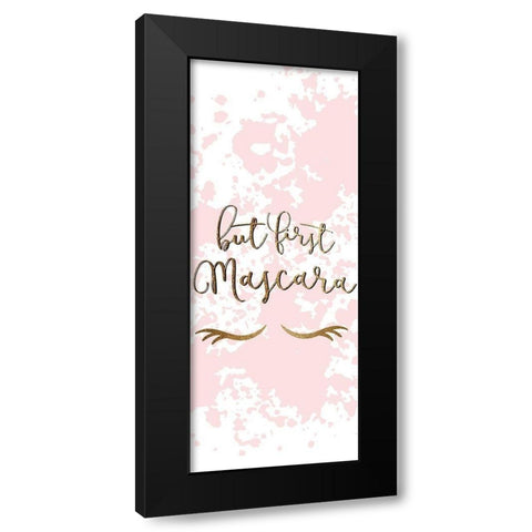 Hello Diva 6 Black Modern Wood Framed Art Print with Double Matting by Allen, Kimberly