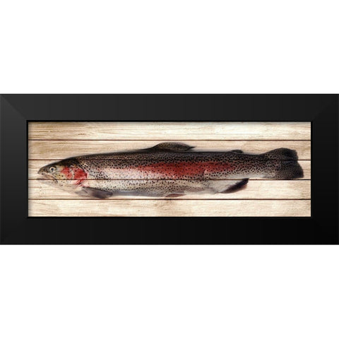 Trout 2 Black Modern Wood Framed Art Print by Allen, Kimberly