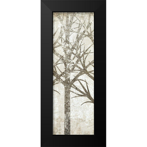 Morning Woods 2 Black Modern Wood Framed Art Print by Allen, Kimberly