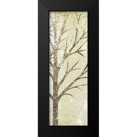 Morning Woods 3 Black Modern Wood Framed Art Print by Allen, Kimberly