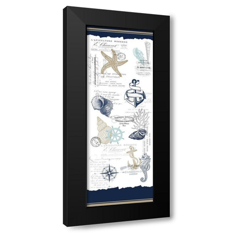 The Sea Black Modern Wood Framed Art Print by Allen, Kimberly