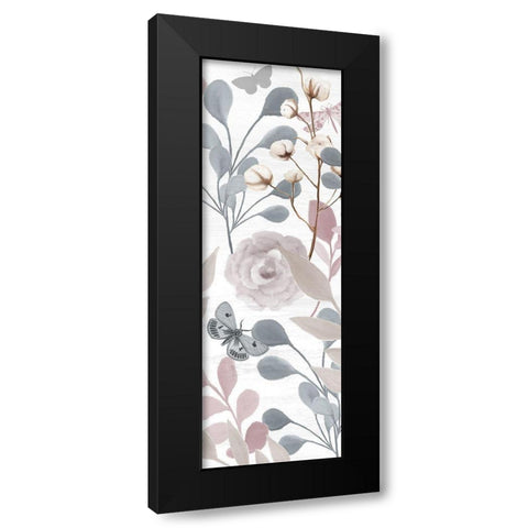 Wildflower Hope Panel A Black Modern Wood Framed Art Print with Double Matting by Allen, Kimberly