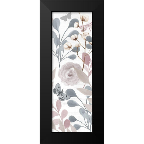 Wildflower Hope Panel A Black Modern Wood Framed Art Print by Allen, Kimberly
