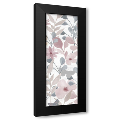 Wildflower Hope Panel B Black Modern Wood Framed Art Print with Double Matting by Allen, Kimberly