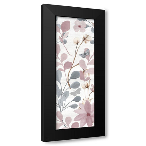 Wildflower Hope Panel C Black Modern Wood Framed Art Print by Allen, Kimberly