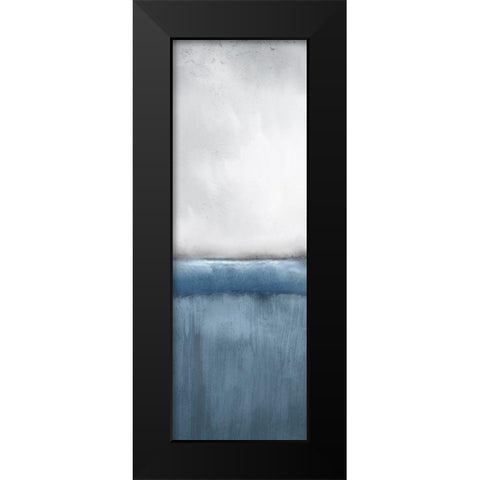 Into the Blue 2 Black Modern Wood Framed Art Print by Allen, Kimberly
