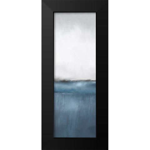 Into the Blue 3 Black Modern Wood Framed Art Print by Allen, Kimberly