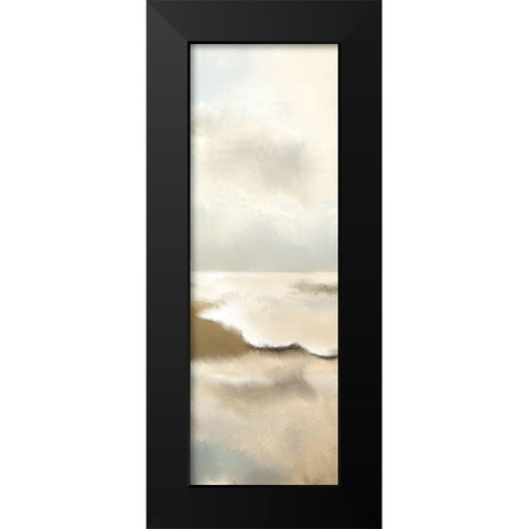 Golden Sea 1 Black Modern Wood Framed Art Print by Allen, Kimberly