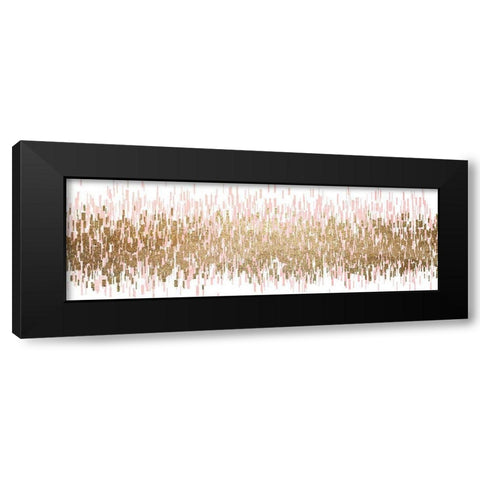 Blush Balance Black Modern Wood Framed Art Print by Allen, Kimberly