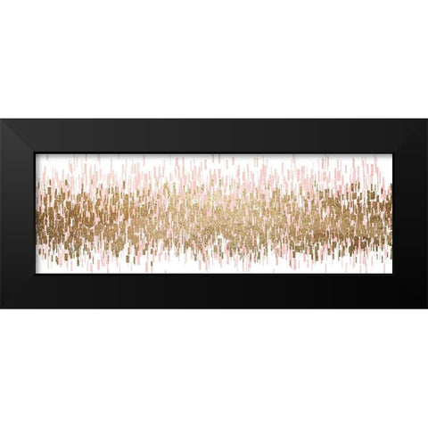 Blush Balance Black Modern Wood Framed Art Print by Allen, Kimberly