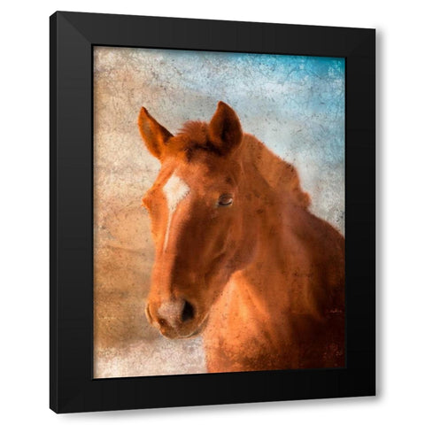 In Your Eyes Black Modern Wood Framed Art Print by Allen, Kimberly