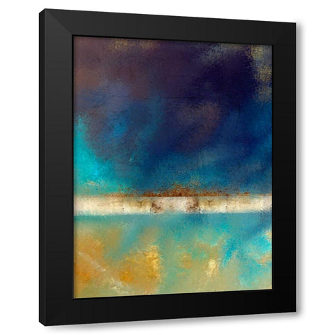 Off The Coast Black Modern Wood Framed Art Print by Allen, Kimberly