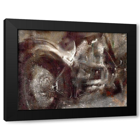 Grungy Ride Black Modern Wood Framed Art Print by Allen, Kimberly