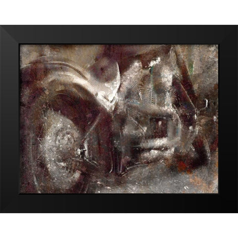 Grungy Ride Black Modern Wood Framed Art Print by Allen, Kimberly