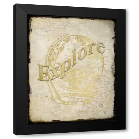 Explore Black Modern Wood Framed Art Print with Double Matting by Allen, Kimberly