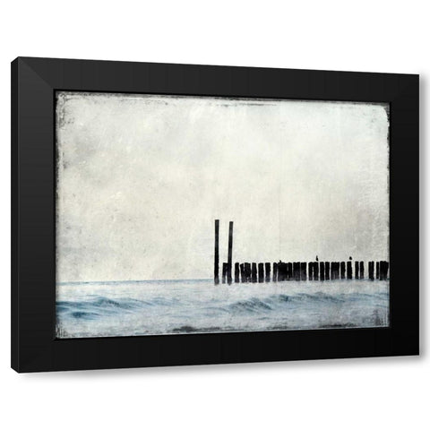 Out To Sea Black Modern Wood Framed Art Print by Allen, Kimberly