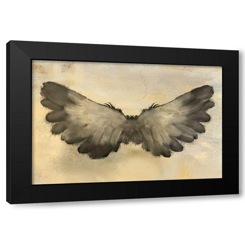 In Flight Black Modern Wood Framed Art Print with Double Matting by Allen, Kimberly