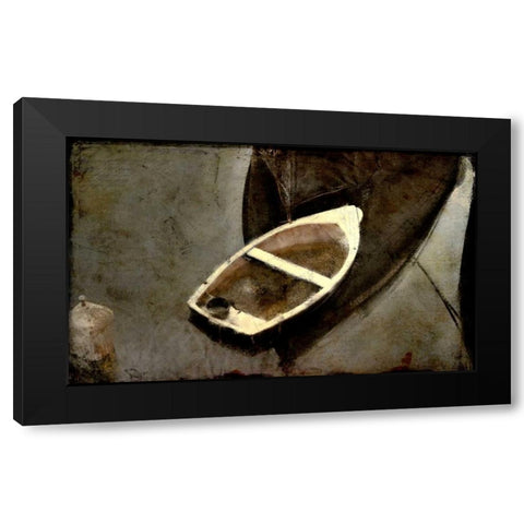 Reflection Black Modern Wood Framed Art Print by Allen, Kimberly