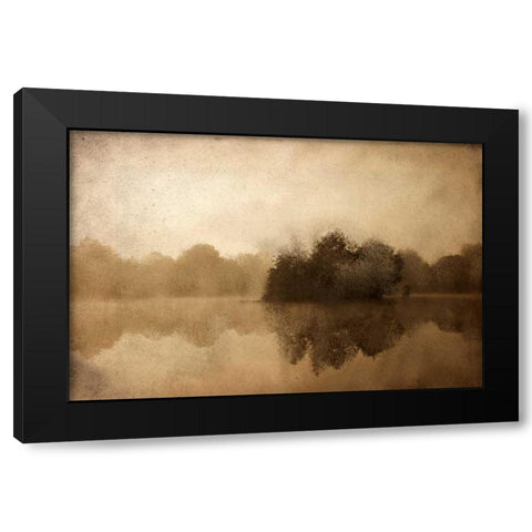 In the Morning Black Modern Wood Framed Art Print by Allen, Kimberly