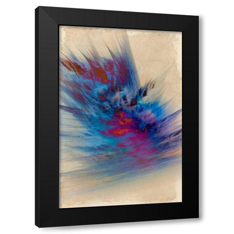 Crash Black Modern Wood Framed Art Print by Allen, Kimberly