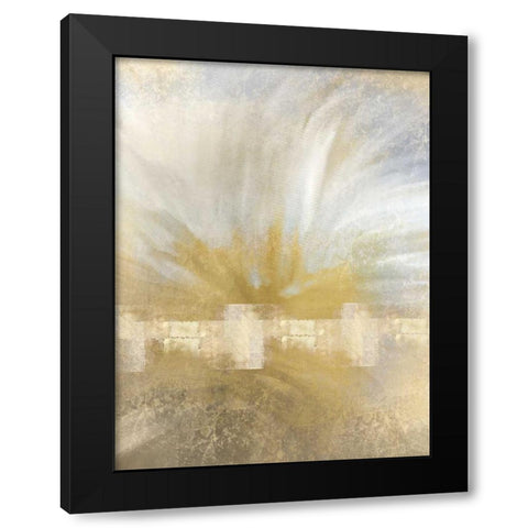 Golden Sunrise Black Modern Wood Framed Art Print with Double Matting by Allen, Kimberly