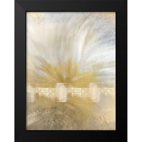 Golden Sunrise Black Modern Wood Framed Art Print by Allen, Kimberly