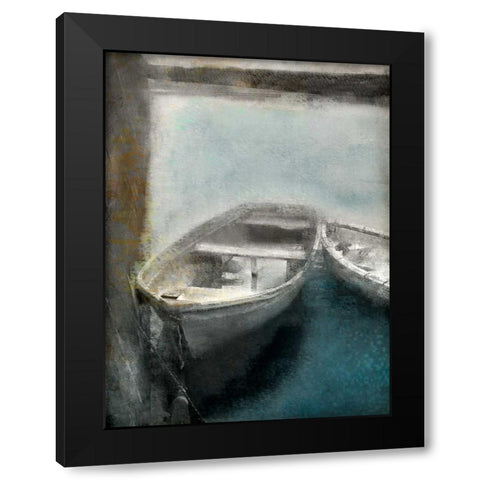 Lake Dusk 2 Black Modern Wood Framed Art Print by Allen, Kimberly
