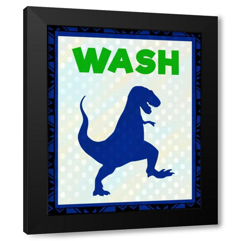 Wash Black Modern Wood Framed Art Print with Double Matting by Allen, Kimberly