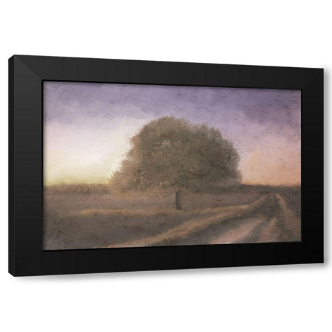 Fall Dusk Black Modern Wood Framed Art Print by Kimberly, Allen