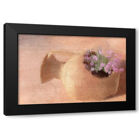 In Bloom Black Modern Wood Framed Art Print by Allen, Kimberly