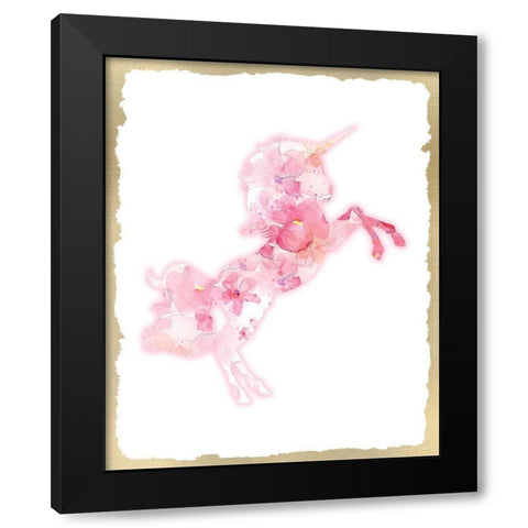 Never Let Go 1 Black Modern Wood Framed Art Print by Kimberly, Allen