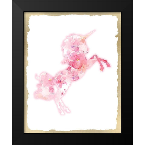 Never Let Go 1 Black Modern Wood Framed Art Print by Kimberly, Allen