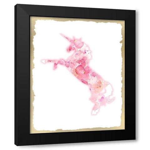 Never Let Go 3 Black Modern Wood Framed Art Print by Kimberly, Allen