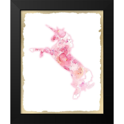 Never Let Go 3 Black Modern Wood Framed Art Print by Kimberly, Allen