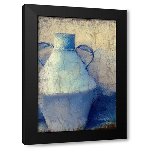 Against the Wall Black Modern Wood Framed Art Print by Allen, Kimberly