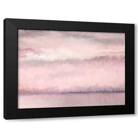 Blush Sky Black Modern Wood Framed Art Print by Kimberly, Allen