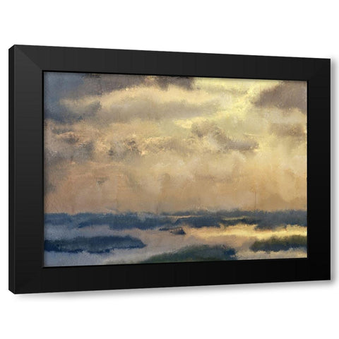 Morning Sky Black Modern Wood Framed Art Print by Allen, Kimberly