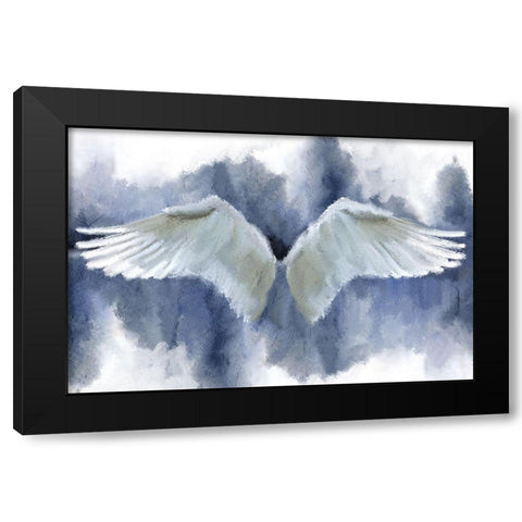 Taking Flight Black Modern Wood Framed Art Print by Kimberly, Allen
