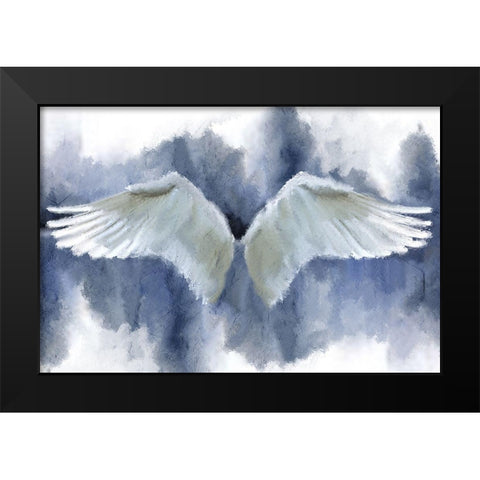 Taking Flight Black Modern Wood Framed Art Print by Kimberly, Allen