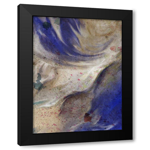 In the Blue 1 Black Modern Wood Framed Art Print with Double Matting by Allen, Kimberly